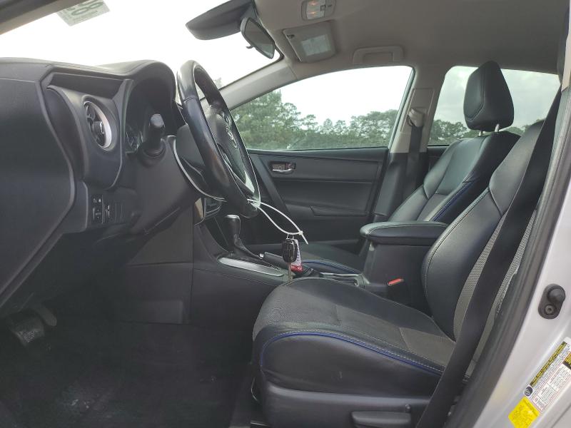 2T1BURHE7HC781957 - 2017 TOYOTA COROLLA L SILVER photo 7