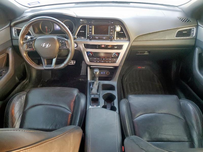 5NPE34AB8FH180344 - 2015 HYUNDAI SONATA SPORT WHITE photo 8