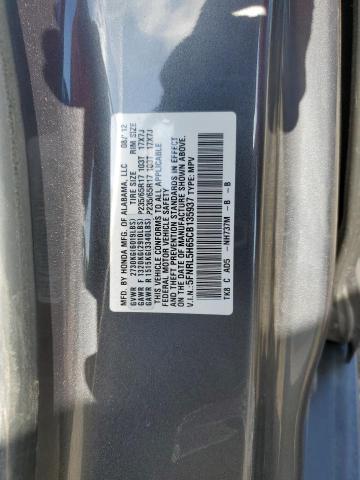 5FNRL5H65CB135937 - 2012 HONDA ODYSSEY EXL Boz foto 13