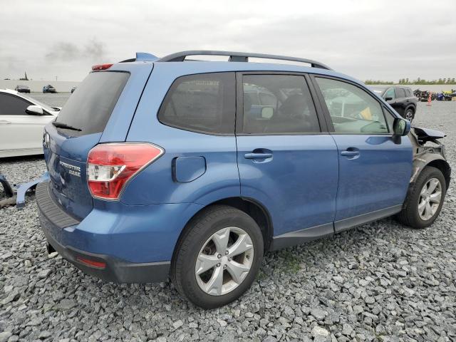 JF2SJADC4GH411611 - 2016 SUBARU FORESTER 2.5I PREMIUM BLUE photo 3