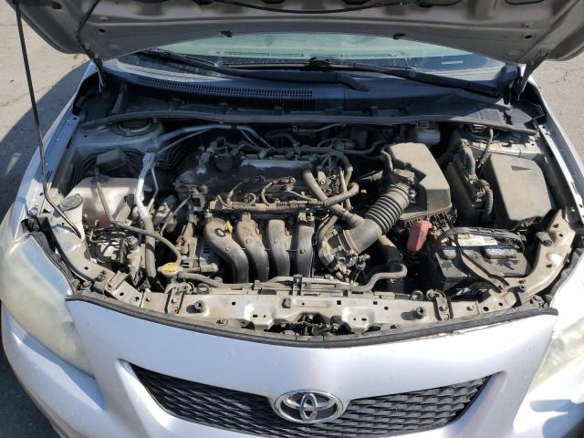 JTDBL40E299022934 - 2009 TOYOTA COROLLA BASE SILVER photo 11
