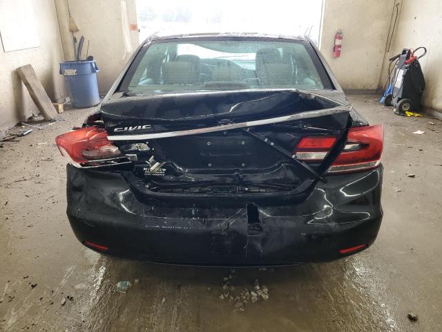 19XFB2F89DE078920 - 2013 HONDA CIVIC EX BLACK photo 6