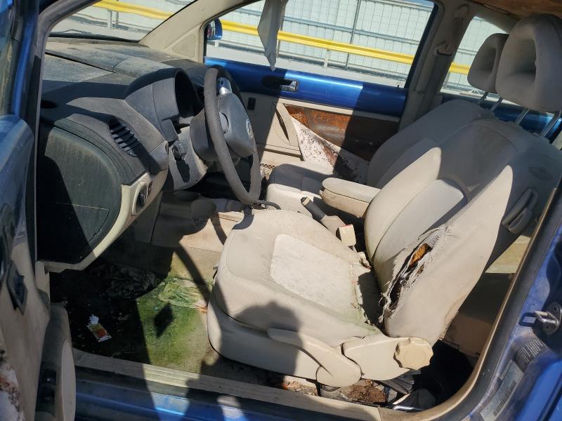 3VWCD21C3YM450950 - 2000 VOLKSWAGEN NEW BEETLE GLS 蓝色 照片 7