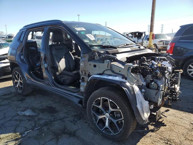 3C4NJDCN2RT610595 - 2024 JEEP COMPASS LIMITED 灰色 照片 4