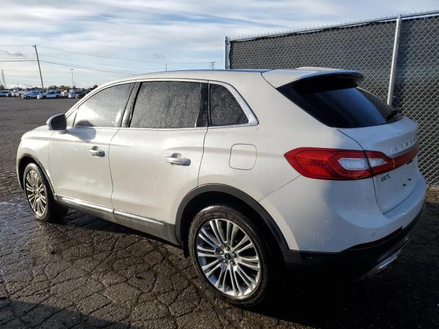 2LMTJ8LR3GBL56213 - 2016 LINCOLN MKX RESERVE WHITE photo 2