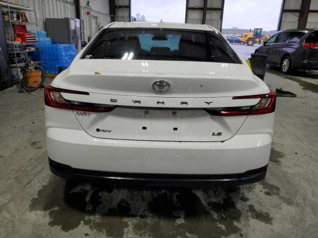 4T1DAACK4SU087426 - 2025 TOYOTA CAMRY XSE WHITE photo 6