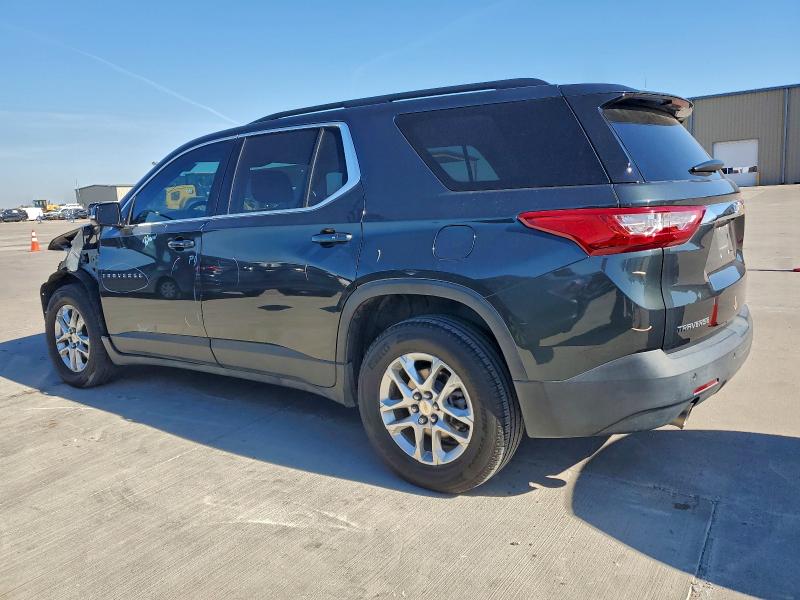 1GNERGKW6KJ214825 - 2019 CHEVROLET TRAVERSE LT Grafitowy zdjęcie 2