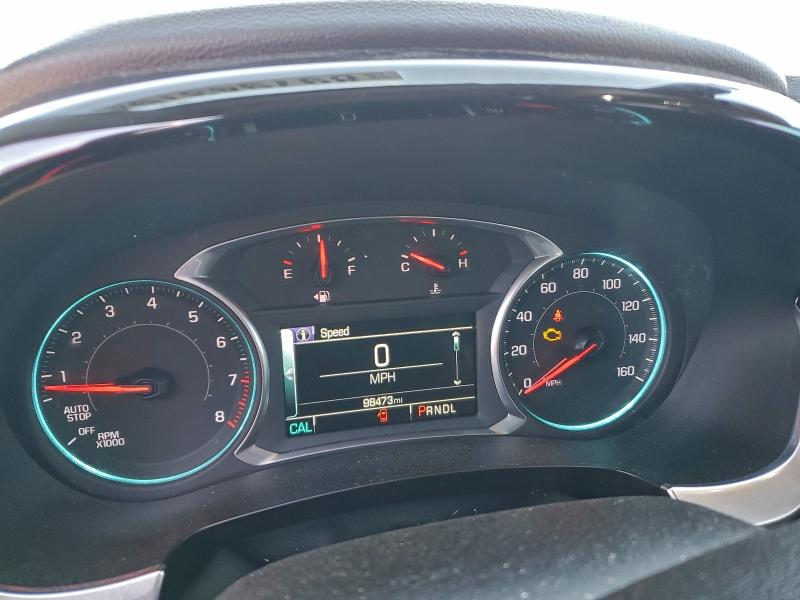 1GNERGKW6KJ214825 - 2019 CHEVROLET TRAVERSE LT Grafitowy zdjęcie 9