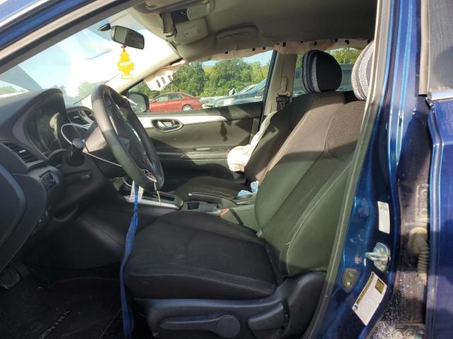 3N1AB7AP3KY350690 - 2019 NISSAN SENTRA S Niebieski zdjęcie 14