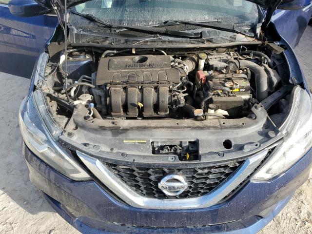 3N1AB7AP3KY350690 - 2019 NISSAN SENTRA S Niebieski zdjęcie 22