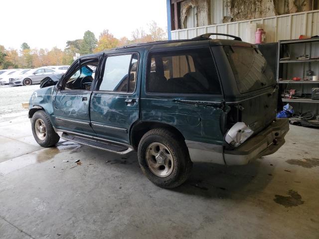 1FMDU34X6TUB75067 - 1996 FORD EXPLORER GREEN photo 2