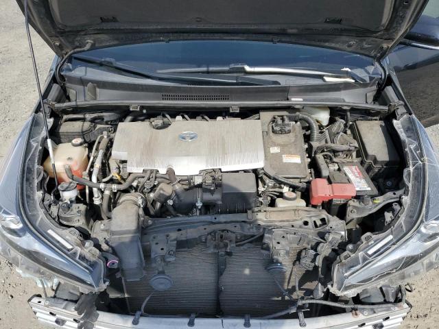 JTDKARFU4K3083910 - 2019 TOYOTA PRIUS Սև լուսանկար 11