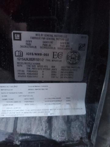 1GYS4JKJ8GR150172 - 2016 CADILLAC ESCALADE ESV PREMIUM შავი ფოტო 13