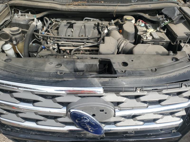 1FM5K7D81KGA95859 - 2019 FORD EXPLORER XLT Schwarz Foto 12