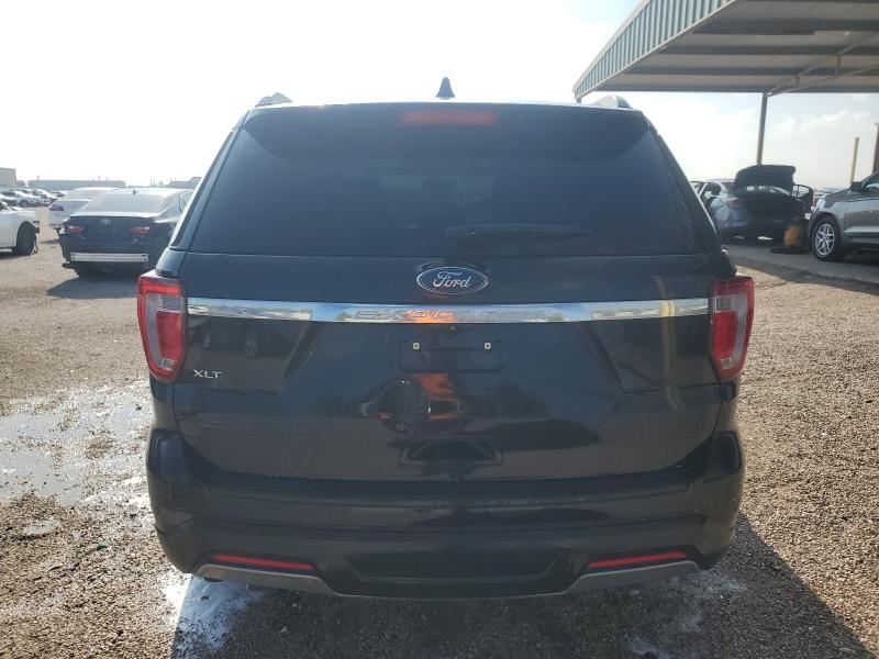 1FM5K7D81KGA95859 - 2019 FORD EXPLORER XLT Schwarz Foto 6