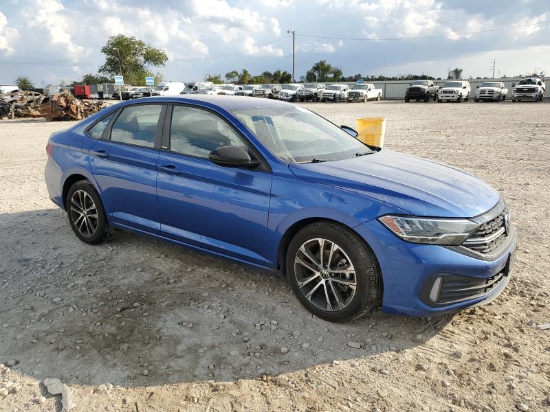 3VWBM7BU5PM018097 - 2023 VOLKSWAGEN JETTA SPORT 蓝色 照片 4