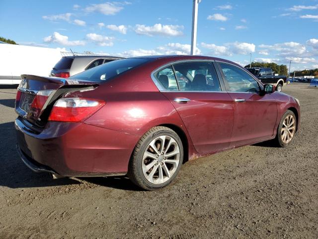 1HGCR2F50DA277153 - 2013 HONDA ACCORD SPORT BURGUNDY photo 3