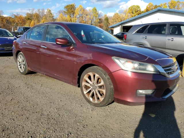 1HGCR2F50DA277153 - 2013 HONDA ACCORD SPORT BURGUNDY photo 4