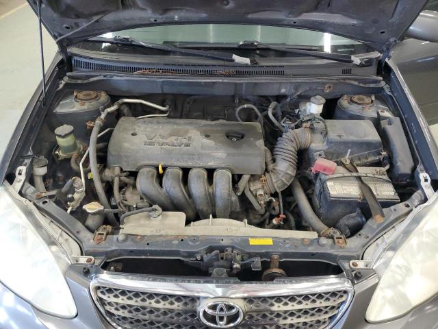 2T1BR32E07C789761 - 2007 TOYOTA COROLLA CE GRAY photo 11