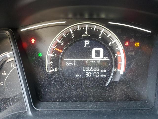 2HGFC2F51HH511662 - 2017 HONDA CIVIC LX BLUE photo 9