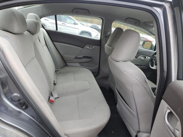19XFB2F52CE087883 - 2012 HONDA CIVIC LX GRAY photo 10