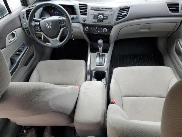 19XFB2F52CE087883 - 2012 HONDA CIVIC LX GRAY photo 8