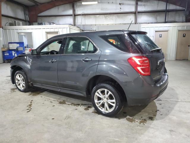 2GNFLEEK6H6233349 - 2017 CHEVROLET EQUINOX LS CHARCOAL photo 2