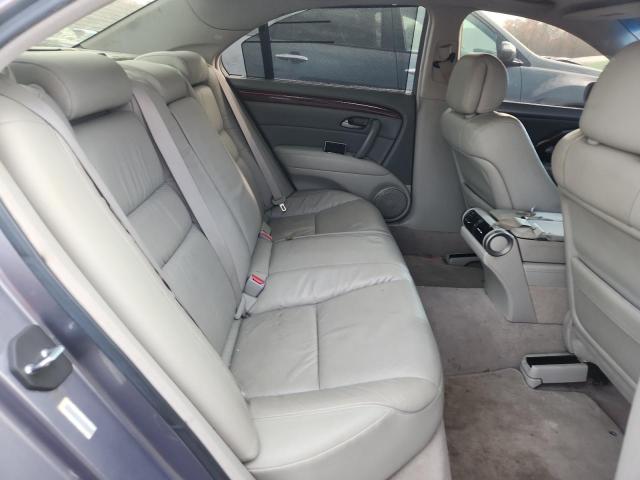 JH4KB16576C012549 - 2006 ACURA RL GRAY photo 10