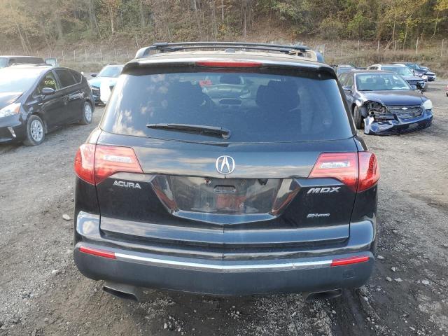 2HNYD2H29BH535670 - 2011 ACURA MDX BLACK photo 6