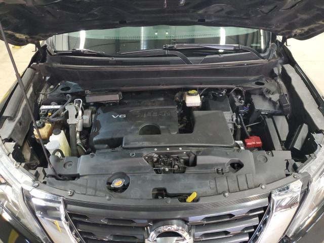 5N1DR2MM4KC638667 - 2019 NISSAN PATHFINDER S Սև լուսանկար 12