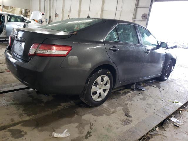 4T1BF3EK9BU740382 - 2011 TOYOTA CAMRY BASE Gris foto 3