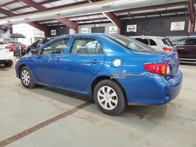 2T1BU40E79C027683 - 2009 TOYOTA COROLLA BASE BLUE photo 2