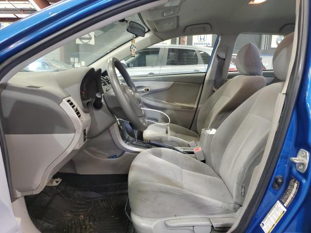 2T1BU40E79C027683 - 2009 TOYOTA COROLLA BASE BLUE photo 7