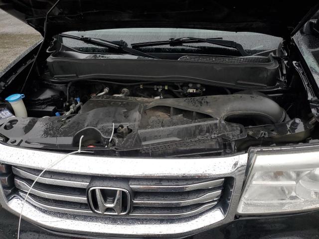 5FNYF4H51DB021374 - 2013 HONDA PILOT EXL 黑色 照片 12