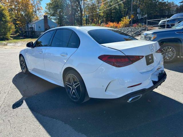 W1KAF4GBXPR079125 - 2023 MERCEDES-BENZ C 300 白色 照片 2