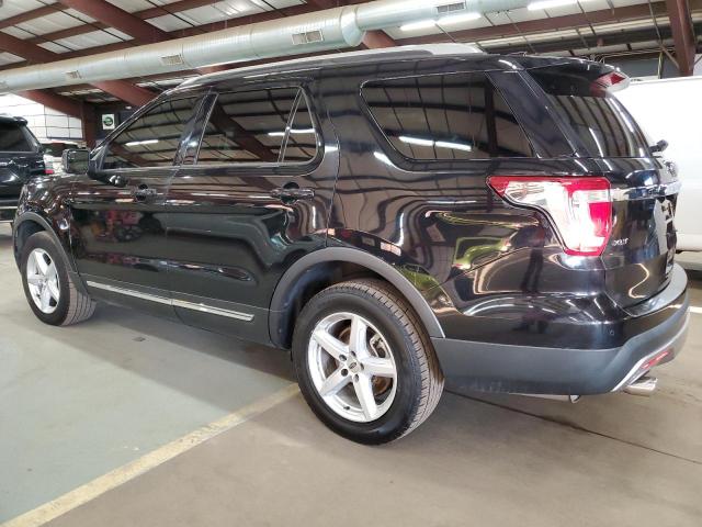 1FM5K8D83HGC50152 - 2017 FORD EXPLORER XLT Սև լուսանկար 2