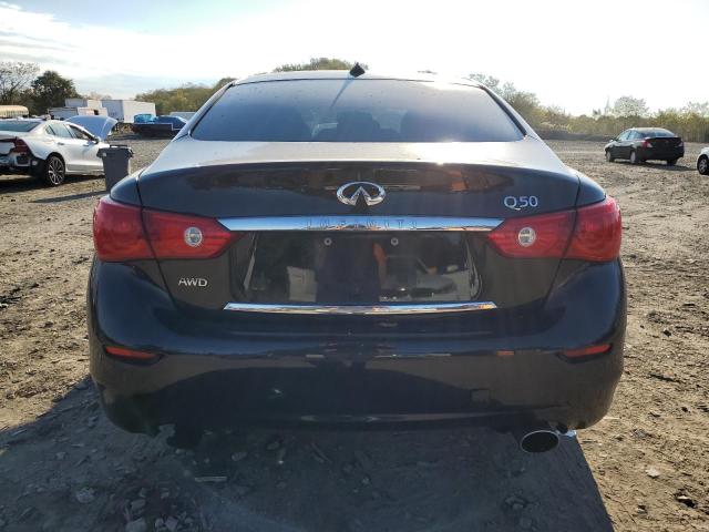JN1BV7AR4FM408263 - 2015 INFINITI Q50 BASE Schwarz Foto 6