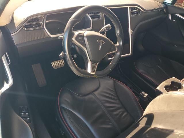 5YJSA1CP7DFP09567 - 2013 TESLA MODEL S Rojo foto 8