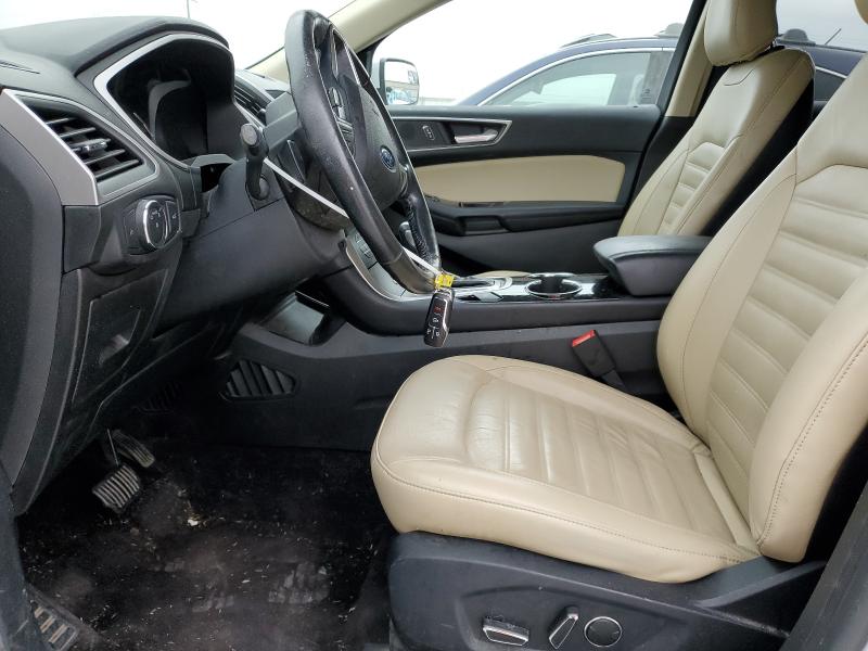 2FMPK3J83GBC17397 - 2016 FORD EDGE SEL SILVER photo 7