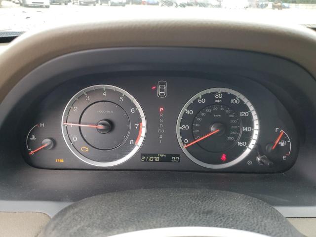 5KBCP3F81AB006949 - 2010 HONDA ACCORD EXL BURGUNDY photo 9