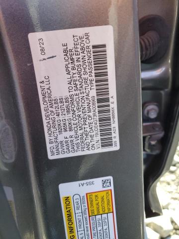 19UDE4G73RA008969 - 2024 ACURA INTEGRA A-SPEC TECH GRAY photo 12