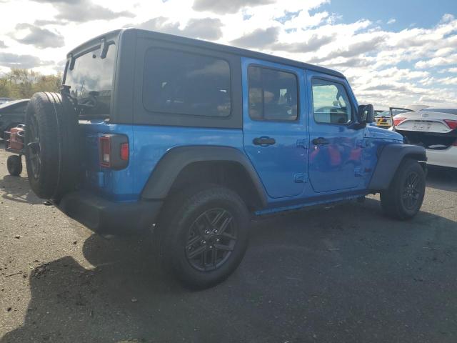 1C4PJXDN2RW353358 - 2024 JEEP WRANGLER SPORT BLUE photo 3