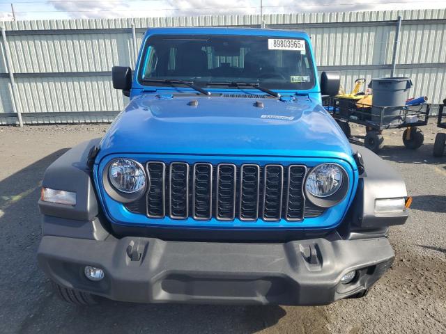 1C4PJXDN2RW353358 - 2024 JEEP WRANGLER SPORT BLUE photo 5