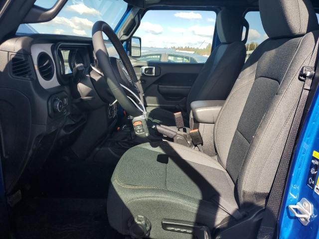 1C4PJXDN2RW353358 - 2024 JEEP WRANGLER SPORT BLUE photo 7