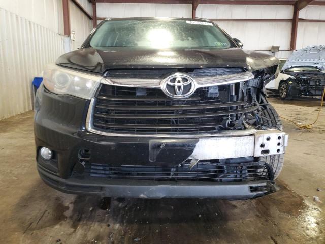 5TDJKRFH6GS276206 - 2016 TOYOTA HIGHLANDER XLE 黑色 照片 5