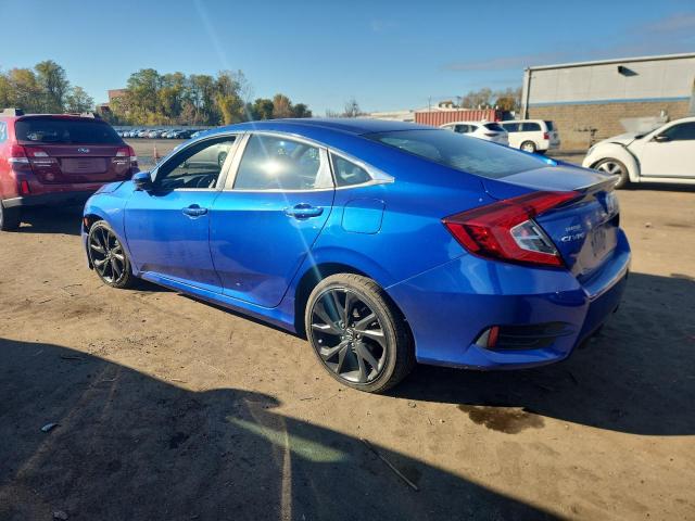 2HGFC2F81LH505038 - 2020 HONDA CIVIC SPORT BLUE photo 2
