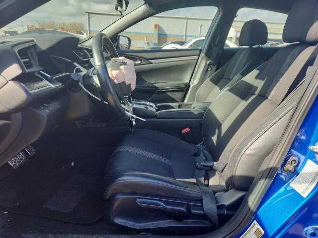 2HGFC2F81LH505038 - 2020 HONDA CIVIC SPORT BLUE photo 7