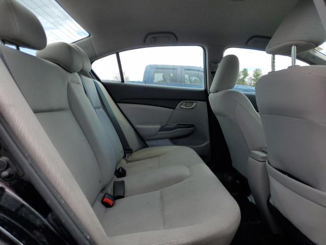 2HGFB2F57DH546137 - 2013 HONDA CIVIC LX BLACK photo 10