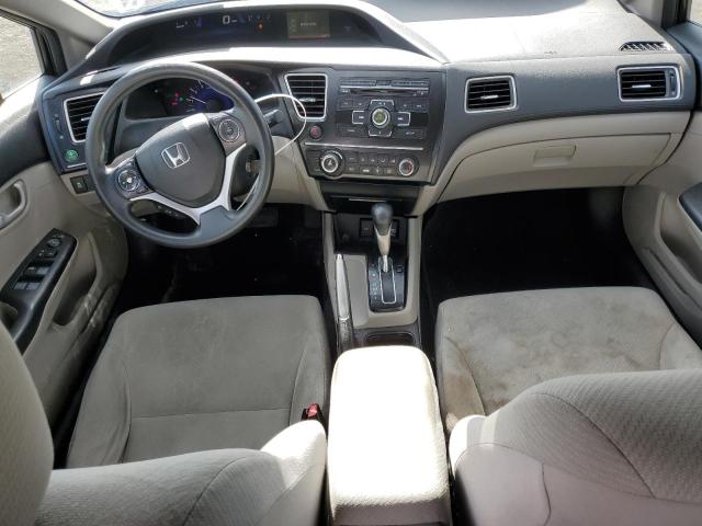 2HGFB2F57DH546137 - 2013 HONDA CIVIC LX BLACK photo 8