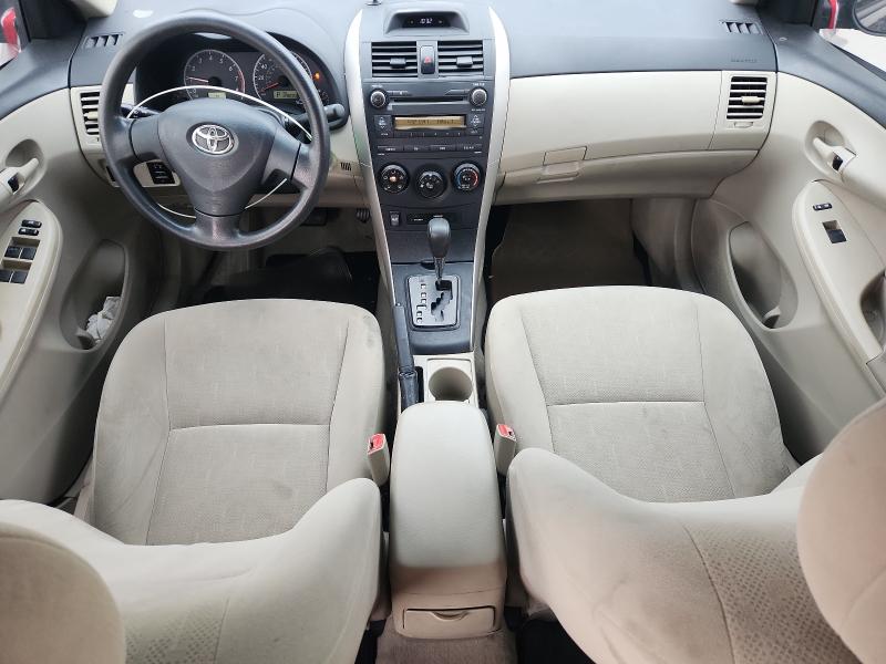 5YFBU4EE0DP183131 - 2013 TOYOTA COROLLA BASE Bleu photo 8